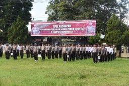 Polres Bondowoso Siapkan Personel Pengamanan di 2.432 TPS Pada Pemilu 2024