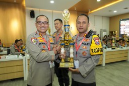 Polres Madiun Kota Kembali Raih Predikat Penghargaan Kinerja Satwil Terbaik Untuk Ketiga Kalinya