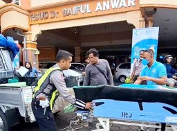 Patwal Polresta Malang Kota Kawal Pasien Darurat,Cepat Dekat dan Bersahabat