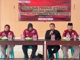 Program Integrasi kepada Narapidana Lapas Narkotika Kelas IIA Pamekasan Menggelar Sosialisasi