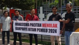 Mahasiswa di Pacitan Kecam dan Tolak Black Campaign Jelang Pemilu 2024
