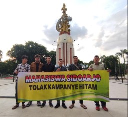 BEM UMSIDA Deklarasi Tolak Black Campaign dan Berita Bohong Jelang Pemilu 2024