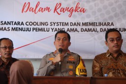 Polres Nganjuk Gelar Program NCS Dalam Rangka Harkamtibmas menuju Pemilu 2024 yang Aman, Damai, dan Sejuk.