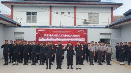 Pencanangan Pembangunan Zona Integritas: Rutan Gresik Siap Meraih Predikat WBK dan WBBM
