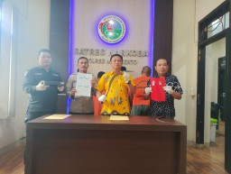 Satresnarkoba Polres Mojokerto Berhasil Amankan Empat Tersangka Penyalahgunaan narkotika Jenis sabu 