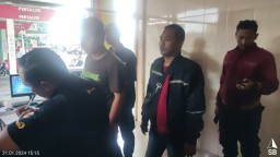 Polsek Simokerto Respon Cepat Saat Ada Keributan Di SPBU Jalan Kenjeran