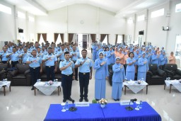 Kunjungan Kerja Pangkoopsud II dan Ketua Pia AG Daerah II Koopsud II di Lanud Muljono