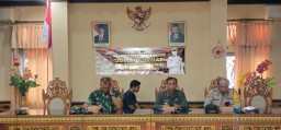 Program Jum'at Curhat Polsek Abiansemal, Sosialisasikan Tugas Linmas Pada Pemilu 2024