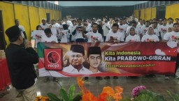 Projo Gen'z Probolinggo Deklarasi Menangkan Prabowo Gibran