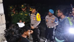 Kapolsek Mengwi Pimpin Langsung Patroli Gabungan Yustisi/Sidak Duktang