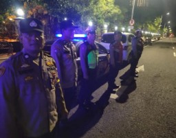 Jajaran Polsek Rayon 5 Polrestabes Surabaya, Gelar Patroli Skala Besar Antisipasi Gengster dan Kejahatan Jalananr