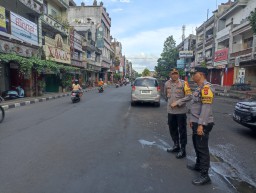 Waka Polres Tabanan Control Strong Point, Pastikan Pelaksanaan Berjalan Dengan Baik