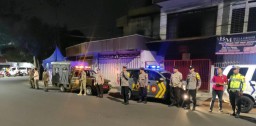 Waka Polsek Simokerto Pimpin Apel Patroli Malam, Menyasar Obyek Vital Bersama 3 Pilar