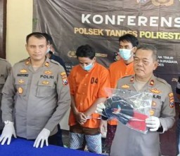 Polsek Tandes Berhasil Ringkus Dua Begal, Beraksi di 6 Lokasi