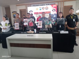 Satreskrim Polrestabes Surabaya Berhasil Ungkap Pelaku Aniaya Balita Hingga Meninggal Dunia