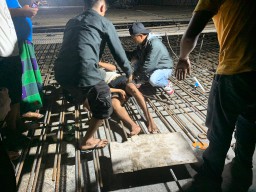 Minimnya Penerangan dan Rambu-rambu Proyek Tol Probowangi Warga Glagah Pakuniran Jadi Korban