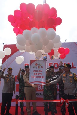 Polres Bangkalan Gelar Bulan Bakti Bersama TNI dan Forkopimda