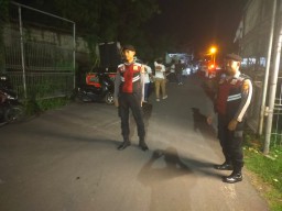 Polres Bandara Ngurah Rai Turunkan Personil Gabungan Amankan Kedatangan Capres Prabowo Subianto Melalui GAT