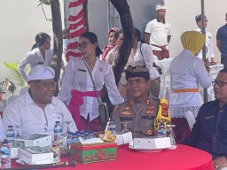 Kapolres AKBP Teguh Priyo Wasono Hadiri Pemelaspasan Gedung Lapas Kerobokan