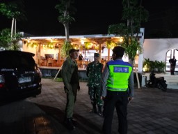 Jelang Pemilu 2024 Polsek Kuta Utara Gelar Patroli Tiga Pilar Wujudkan Situasi Aman