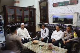 Cooling System Wujudkan Pemilu Damai, Kapolres Pasuruan Silaturahmi ke Para Tokoh Ulama