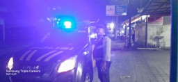 Cegah Kejahatan, Polsek Petang Tingkatkan Blue Light Patrol