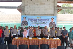 Melalui Jumat Curhat, Polres Mojokerto Ajak Masyarakat Untuk Sukseskan Pemilu 2024