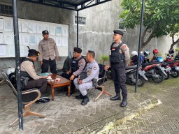 Polres Nganjuk Intensifkan Patroli Skala Besar Antisipasi Gangguan Saat Libur Panjang