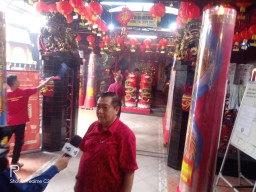 Kelenteng Hong San XKoo Tee, HOS, Menyambut Tahun Baru Imlek 2024 di Jalan Cokroaminoto Surabaya