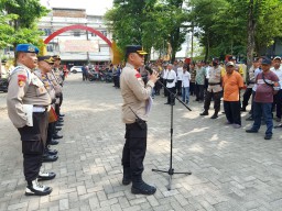 Polsek Simokerto Apel Pengamanan TPS Pemilu 2024