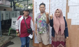Antusias Warga Kapasari Pedukuhan Sukseskan Pesta Demokrasi di TPS 044
