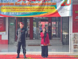 Lapas Narkotika Kelas IIA Pamekasan Kanwil Kemenkumham Jatim Menggelar Pelepasan Mahasiswa Magang Mandiri