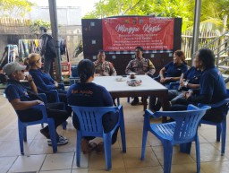 Polsek Kuta Selatan Gelar Minggu Kasih di Water Sport Apollo Pasca Pungut Suara Pemilu 2024