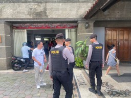 Satuan Samapta Polres Tabanan Patroli Perintis Presisi Sambang Gereja