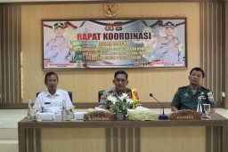 Kapolres Badung AKBP Teguh Priyo Wasono Pimpin Rakor Pengamanan Hari Raya