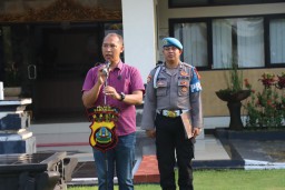 Ka Anev Pimpin Apel Personil OMB Tahap Pungut Hitung