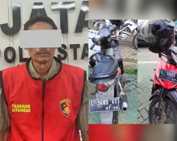 Pelaku Jambret Meresahkan Masyarakat, Ditangkap Satreskrim Polrestabes Surabaya