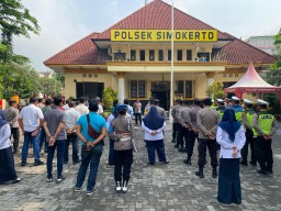 Jelang Bulan Ramadhan Kapolsek Simokerto Apelkan Semua Anggota