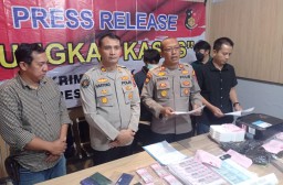 Unit Reskrim Polsek Gubeng Berhasil Amankan Dua Orang Pengedar Uang Palsu