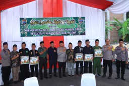 Pelihara Harmonisasi, Polres Ngawi Buka Puasa Bersama Perguruan Pencak Silat 
