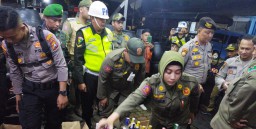 Operasi Pekat Semeru 2024 Polresta Malang Kota Amankan Ratusan Botol Miras