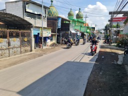 Pemkab Sidoarjo Bangun Drainase Panjang1Km di Ruas Jalan Beton Geluran-Suko