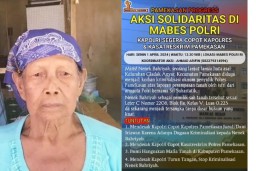 Nenek Bahriyah Jadi Tersangka Atas Laporan Istri Polisi, Pamekasan Progresif Akan Demo Mabes Polri