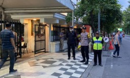 Polsek Tegalsari Melakukan Pengamanan Hari Paskah di Gereja Hati Kudus