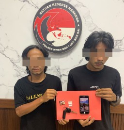 Dua Tersangka Diamankan Polisi, Saat Hendak Ambil Paketan Shabu