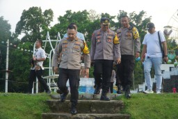 Kapolres Pasuruan Cek Lokasi Obyek Wisata , Pastikan Pengunjung Aman dan Nyaman Nikmati Libur Lebaran