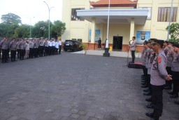 Ini Arahan Kapolres Bandara Ngurah Rai Saat Apel Jam Pimpinan