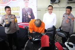 Polres Mojokerto Kota Berhasil Amankan Komplotan Pelaku Curanmor yang Beraksi di 15 TKP