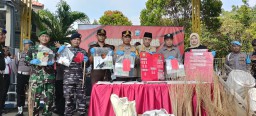 Operasi Pekat Semeru 2024 Polres Bangkalan Mengamankan Dua Belas Tersangka Dari Tiga Kasus