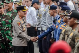 Jelang Idul Fitri 1445 H, Polrestabes Surabaya Laksanakan Apel Gelar Pasukan Operasi "Ketupat Semeru 2024